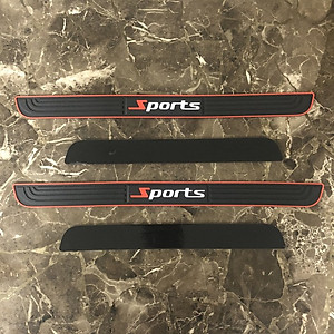 Bộ 4 miếng nẹp bước chân chống trơn trượt, trày xước xe ô tô, xe hơi cao cấp