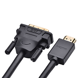 Cáp Chuyển Đổi Ugreen HDMI Sang DVI Sợi Tròn 11150 1.5m - Hàng Chính Hãng