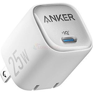 Cốc sạc Anker Zolo 1Type-C 25W PIQ 3.0 A2656 - Hàng chính hãng