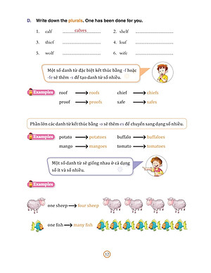 Bài Tập Bổ Trợ Ngữ Pháp Tiếng Anh - Lớp 2