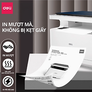 Thùng 5 Ream Giấy A4 Deli Giấy In Photo Copy 70gsm Chính Hãng Loại Dày Ream 500 Tờ Chống Lóa Giấy Mắt