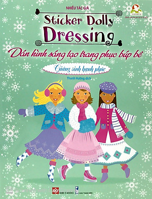 Sách Dán Hình Sáng Tạo Trang Phục Búp Bê - Giáng Sinh Hạnh Phúc