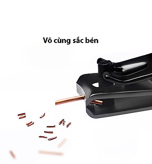 Bộ Cắt, Bấm , Hỗ Trợ Chăm Sóc Móng Tay KitAcoom, hàng chính hãng nhập khẩu cao cấp, màu đen có bao da đựng thiết kế sang trọng