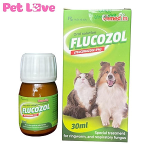 Dung dịch uống Vemedim Flucozol diệt nấm trên chó mèo