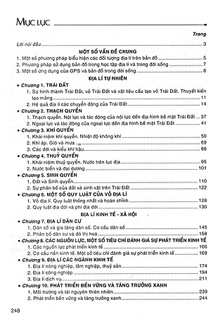 CÂU HỎI VÀ BÀI TẬP BỒI DƯỠNG HỌC SINH GIỎI ĐỊA LÍ LỚP 10 (DÙNG CHUNG CHO CÁC BỘ SGK HIỆN HÀNH) - HA