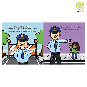 Sách - Bộ 6 cuốn Ehon song ngữ Việt - Anh: My World - Thế Giới Quanh Em - Tặng file nghe giúp bé làm quen với Tiếng Anh