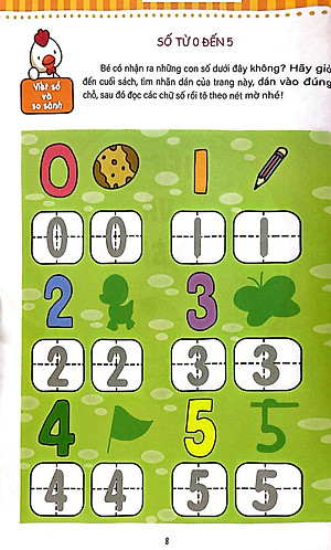 Sách Toán Học Cho Trẻ Mẫu Giáo: Lớp Lá 1