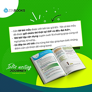 Sách IELTS Writing Journey: Elevate To Band 8.0