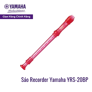 Sáo dọc Recorder Soprano Rainbow YAMAHA YRS-20BP kèm túi đựng - Tiêu chuẩn giáo dục quốc tế