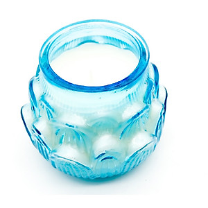 [7 màu] Hũ nến thơm hình hoa sen Eden Candle FTRAMART EDC0702 cháy 80 giờ, phù hợp nhiều không gian trang trí, chịu được sức gió