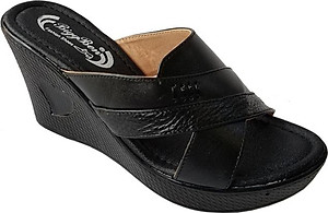 Dép Nữ Đế Xuồng BIGGBEN Da Bò Thật DX23