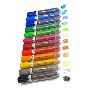 Bút sáp vặn 12 màu Colormate