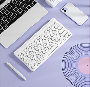 Bộ bàn phím và chuột không dây Pix-link K611, bộ bàn phím và chuột kute nhiều màu để lựa chọn - Hàng chính hãng/ Hàng nhập khẩu