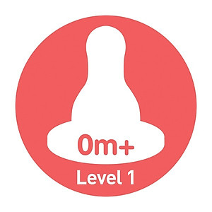 Hộp 2 núm ty thay thế bình sữa Dr.Brown's cổ thường ( cổ hẹp ) dòng Options Plus