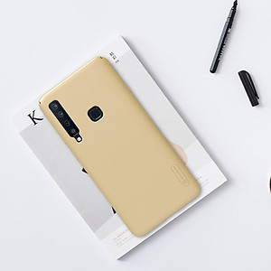 Ốp lưng sần cho Samsung Galaxy A9 2018 / A9 Star Pro hiệu Nillkin (Đính kèm phụ kiện ngẫu nhiên) - Hàng chính hãng