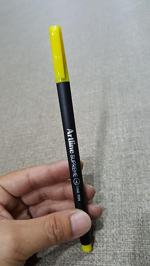 Bút Lông Kim Artline Supreme (0.4mm) - Vàng