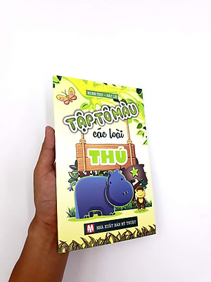 Sách Tập Tô Màu Các Loài Thú 1