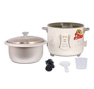 Nồi cơm điện nắp rời Comet CM8021 dung tích 1.8L – Công suất 700W, giữ nóng lâu, dễ vệ sinh – Hàng chính hãng, bảo hành 12 tháng