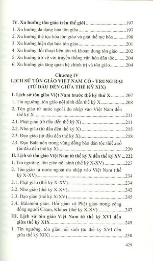 Lịch Sử Tôn Giáo Thế Giới Và Việt Nam (Tái bản năm 2024) - PGS. TS. Nguyễn Phú Lợi