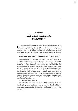 Trách nhiệm của người quản lý công ty (các nghĩa vụ và yêu pháp lý) bản in 2024)