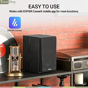 Edifier R990BT - Loa Bookshelf 2.0 Active, Bluetooth 5.4, Công Suất 24W, Đầu Vào RCA Kép Đa Dạng Với Điện Thoại, Máy Tính - Hàng Chính Hãng