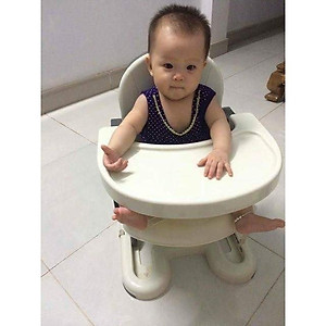 Ghế ăn dặm cho bé gấp gọn nâng hạ độ cao Mastela 07110 / 07112  - Ghế tập ăn dặm cho bé chuẩn ASTM Mỹ BPA Free