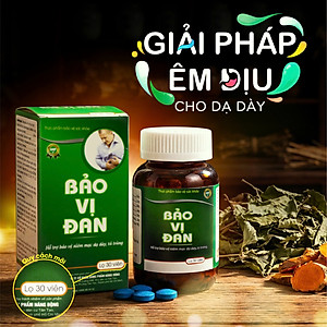 Bảo Vị Đan - Năng Động - Giảm Ợ Hơi, Ợ Chua, đầy hơi, trào ngược , tiêu hóa kém.