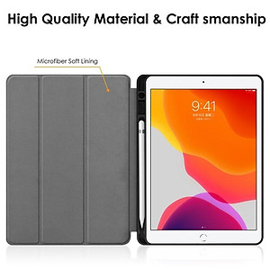 Bao da Máy tính bảng Samsung Galaxy Tab A11 Plus có khay đựng bút mặt lưng chống nóng máy