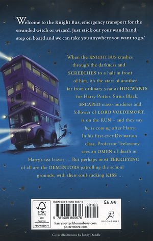Sách Harry Potter Part 3: Harry Potter And The Prisoner Of Azkaban (Paperback) (Harry Potter và tù nhân ngục Azkaban) (English Book)