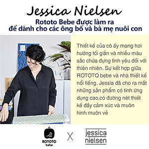 Chăn ấp - Chăn quấn ủ - Khăn quấn bé Rototo Bebe