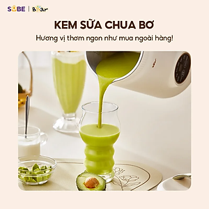 Máy làm sữa hạt Bear 1L SB-SH09Q 1L (800W)- Hàng chính hãng