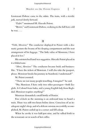 Sách Murder on the Orient Express : A Hercule Poirot Mystery (Previously published as Murder in Calais Coach) (Agatha Christie)