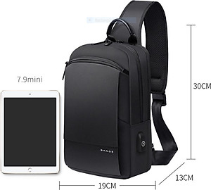 Túi đeo ngực,đeo chéo nam đã tích hợp công nghệ 4.0