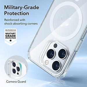 Ốp lưng chống sốc trong suốt hỗ trợ sạc Maqsafe cho iPhone 14 Pro / 14 Pro Max hiệu HOTCASE memumi Maqsafe Magetic Case siêu mỏng 1.5mm, độ trong tuyệt đối, chống trầy xước, chống ố vàng, tản nhiệt tốt - Hàng nhập khẩu