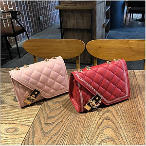 Túi đeo chéo nữ thời trang cao cấp  Hàn Quốc siêu đẹp khóa cài chéo VTX024