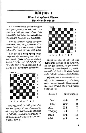 Sách - Cờ Vua - Tập 1 - Những Bài Học Đầu Tiên (Tái Bản 2024)