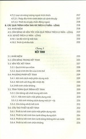 Các Quá Trình, Thiết Bị Trong Công Nghệ Hóa Chất Và Thực Phẩm, Tập 4: Phần Riêng Dưới Tác Động Của Nhiệt (Chưng Luyện, Hấp Thụ, Hấp Phụ, Trích Lý, Kết Tinh, Sấy)