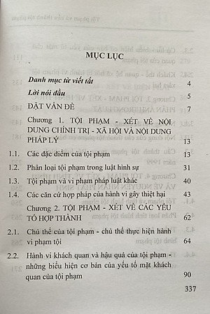 Tội Phạm và Cấu Thành Tội Phạm 