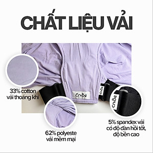 [Cao Cấp] Địu Vải Em Bé Sling Baby Sling Flex/Flex Plus Dễ Địu Êm Vai An Toàn Cho Bé 0–24 Tháng