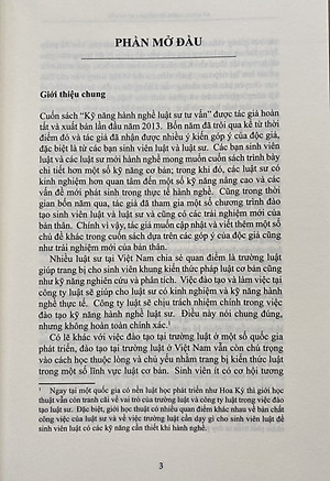 Kỹ Năng Hành Nghề Luật Sư Tư Vấn- Chia Sẽ Kinh Nghiệm Hành Nghề Thực Tế Tại Việt Nam