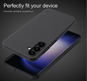 Ốp Lưng Sần chống sốc cho Samsung Galaxy A35 hiệu Nillkin Super Frosted Shield - Hàng Chính Hãng