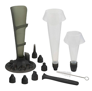 Mastrad - Bộ bắt kem màu đen