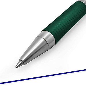 Viết Bi Bấm 0.7 mm Zebra F301-GR - Mực Xanh