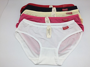 Combo 5 quần lót nữ thông hơi kháng khuẩn khử mùi, mặc cực thoải mái mát mẻ.