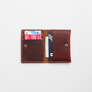 Ví card da bò Handmade AT Leather - MSC-02