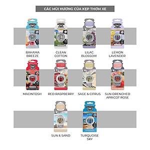 Kẹp thơm xe Yankee Candle - Sage & Citrus