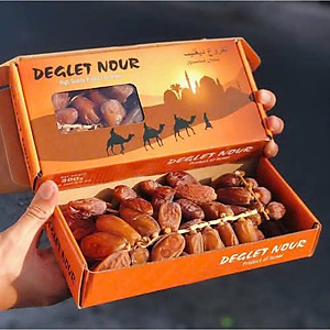 Chà Là sấy khô nguyên cành Tunisia (hộp 500gr)