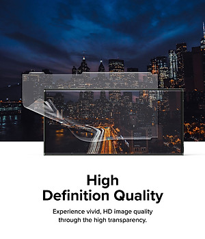 Dán màn hình dành cho Samsung Galaxy S23 Ultra Ringke Dual Easy Film Wing (Hộp 2 miếng) - Hàng Chính Hãng