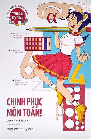 Sách Teen Girl Học Toán Kiss My Math- Chinh Phục Môn Toán