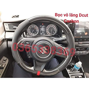 BỌC VÔ LĂNG D CUT, DCUT XE SUZUKI XL7,ERTIGA ,SWIFT,KIA SELTOS,ELANTRA SPORT,NISSAN ALMERA, BEJING X7, MG HS, MG ZS, VFE34